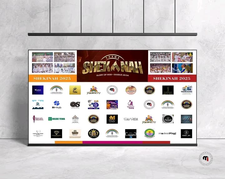 Event Backdrop Banner — printing in Lagos