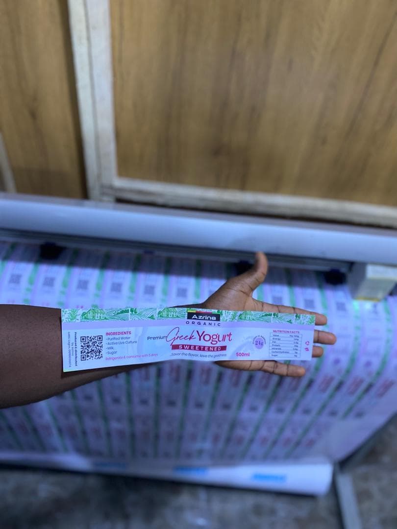 Custom Stickers — printing in Lagos